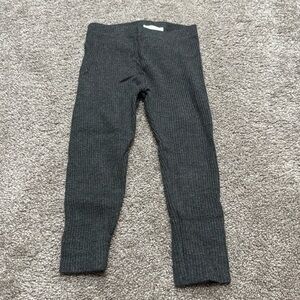 Jamie Kay Dark Heathered Grey Ribbed Leggings